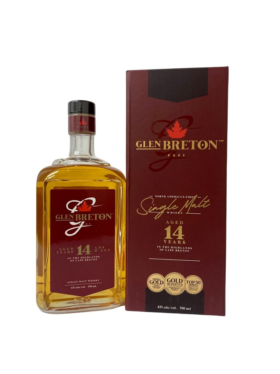 Glen Breton Whisky made by Glenora Distillery- Cape Breton Island